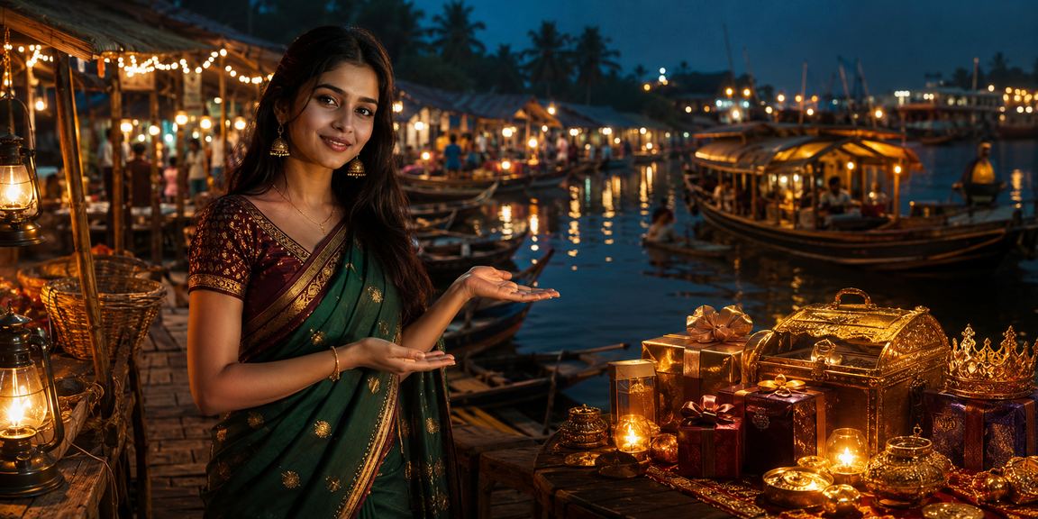 সুন্দরবনের নাইট মার্কেট বিনোদন